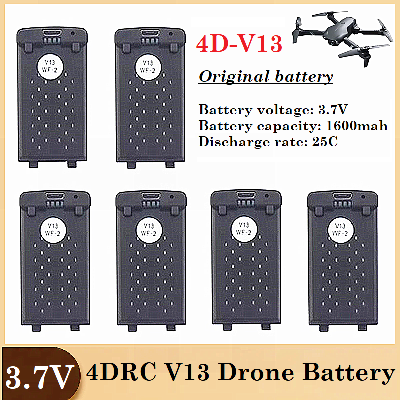 Drone Battery Li-Ion - Original 3.7V 1600mAh Lipo Battery For