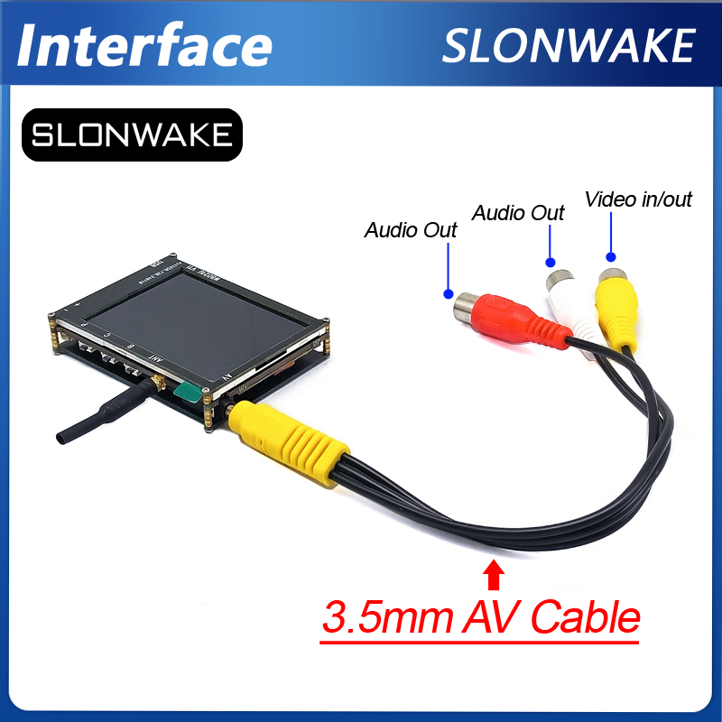 Drone Battery Plate - Micro 5.8G 56CH 2.4 Inch LCD