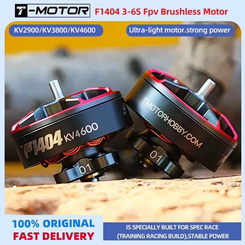 T-motor F1404 1404 2900 3800 4 – Drone Battery 4S recenzja i cena