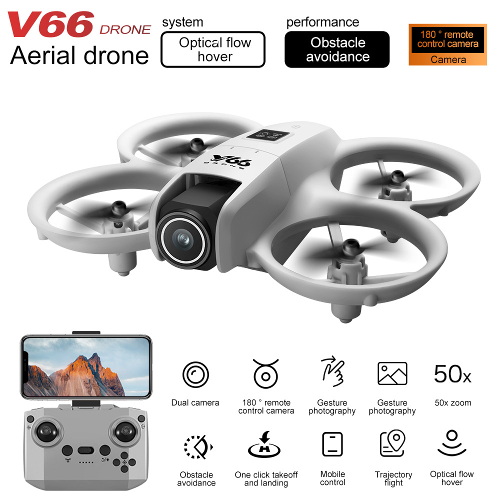 New V66 Mini Drone HD Camera 4 – Drone Battery Case recenzja i cena