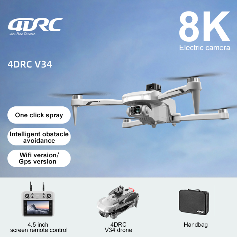2025 New V34 Drone 8K Camera P – Drone Battery Case recenzja i cena