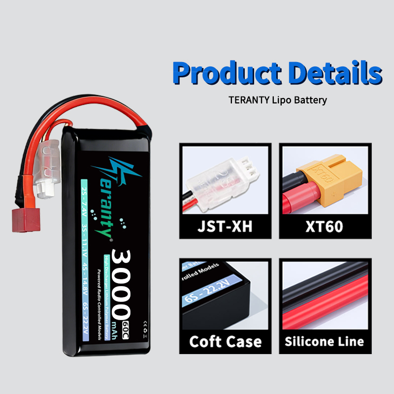 TERANTY 2S 3000mAh Lipo Batter – Drone Battery Lipo recenzja i cena
