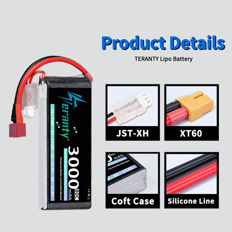 TERANTY 2S 3000mAh Lipo Batter – Drone Battery Lipo recenzja i cena