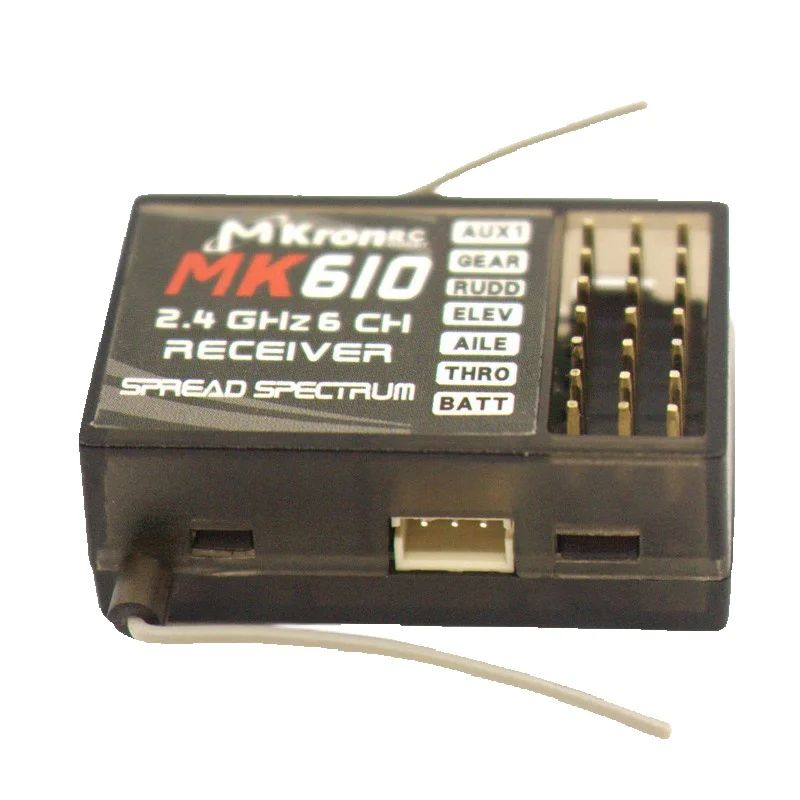 DSM2 MK610 AR6100 2.4G 6CH RC  – Drone Battery Plate recenzja i cena