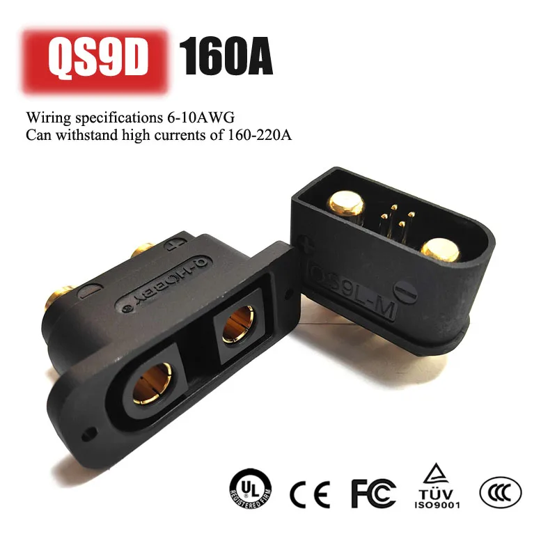 QS9D Anti Spark Connector 160A – Drone Battery Plate recenzja i cena