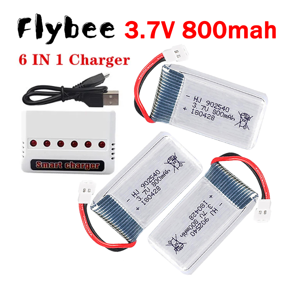 MEW 800mAh 3.7V Lipo Battery+  – Drone Battery Charger recenzja i cena
