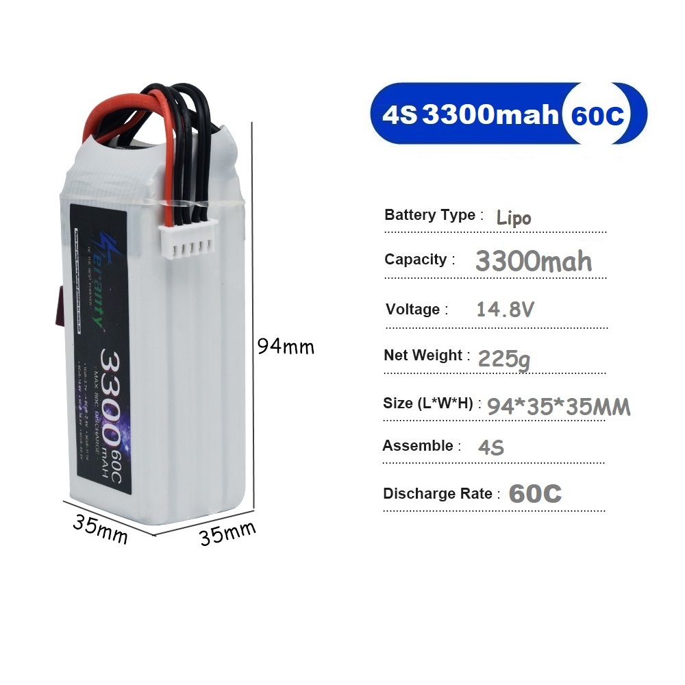 LiPo Rechargeable Battery 4S 3 – Drone Battery Lipo recenzja i cena