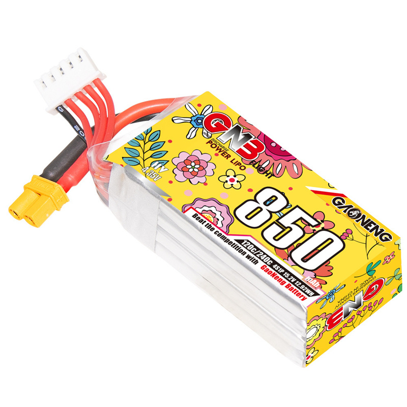 Upgraded GNB 4S 15.2V 850mAh L – Drone Battery 4S recenzja i cena