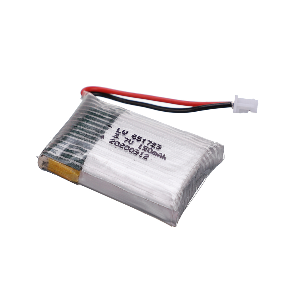 3.7V 150mah 651723 for H20 S8  – Drone Battery Lipo recenzja i cena