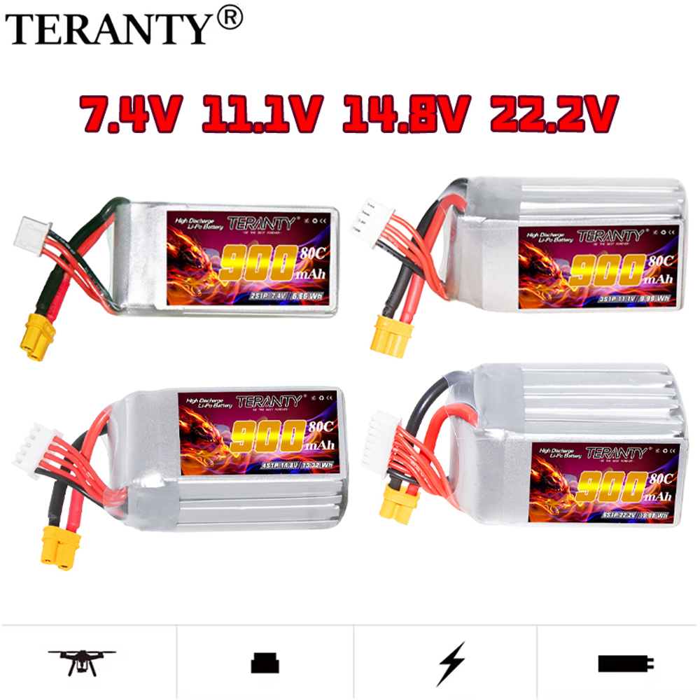 TERANTY 2S 3S 4S 6S 7.4V 11.1V – Drone Battery 4S recenzja i cena