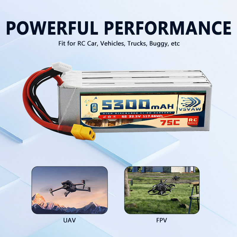 VSVAW 6S 5300mAh Lipo Battery  – Drone Battery Lipo recenzja i cena