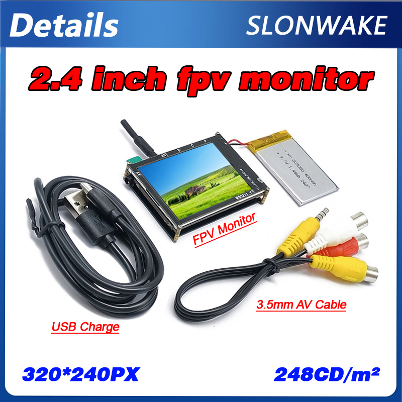 Micro 5.8G 56CH 2.4 Inch LCD 4 – Drone Battery Plate recenzja i cena