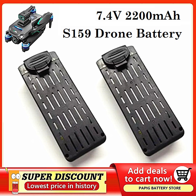 S159 Battery 7.4V 2200mAH S159 – Drone Battery Li-Ion recenzja i cena