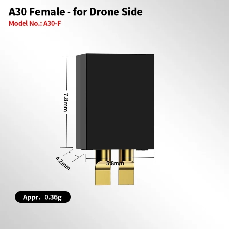 5Pcs GAONENG A30/BT2.0 Female  – Drone Battery Plate recenzja i cena