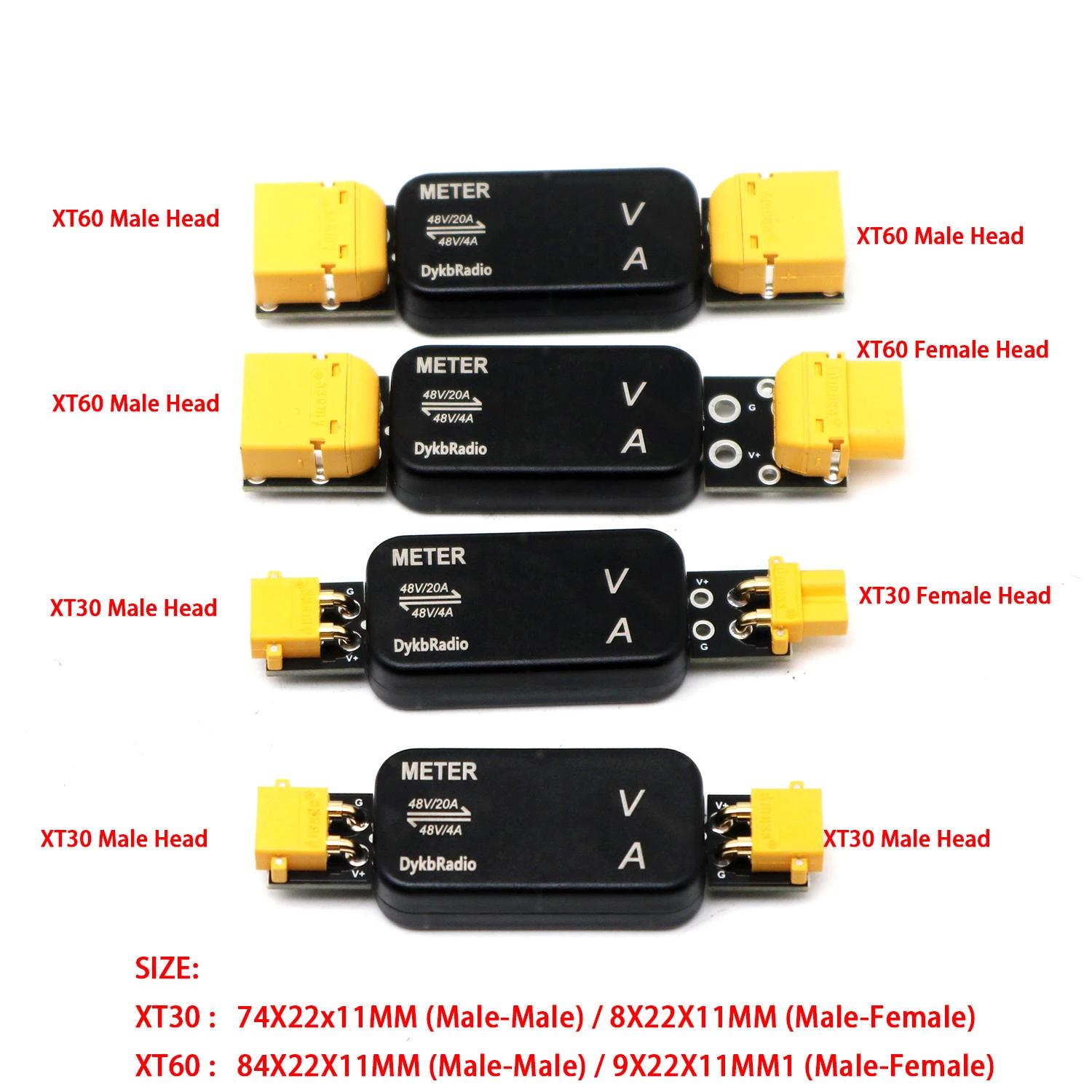 USB XT60 XT30 Voltmeter Ammete – Drone Battery Voltage Checker recenzja i cena