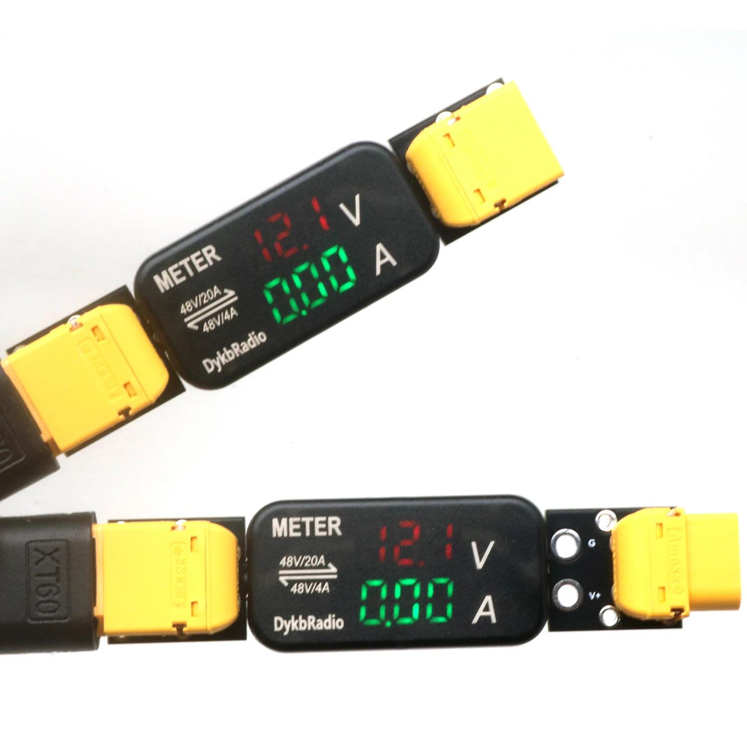 USB XT60 XT30 Voltmeter Ammete – Drone Battery Voltage Checker recenzja i cena