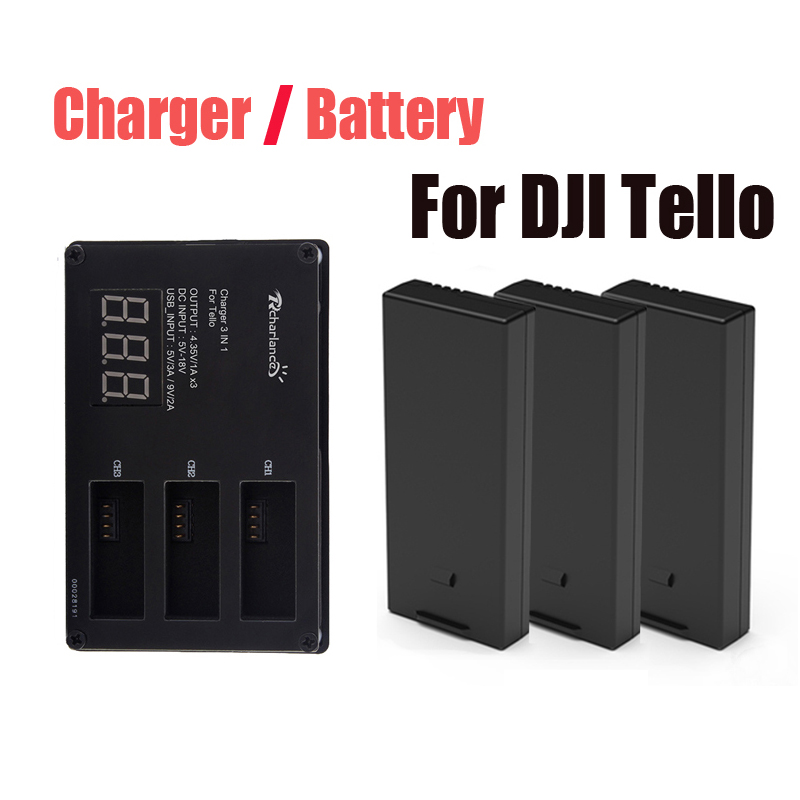 Original DJI Tello battery / D – Drone Battery Balance Charger recenzja i cena