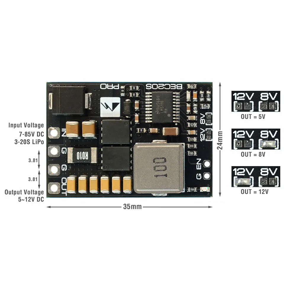 WalleFPV Eagle2 HD O4 Pro Smal – Drone Battery 3S recenzja i cena