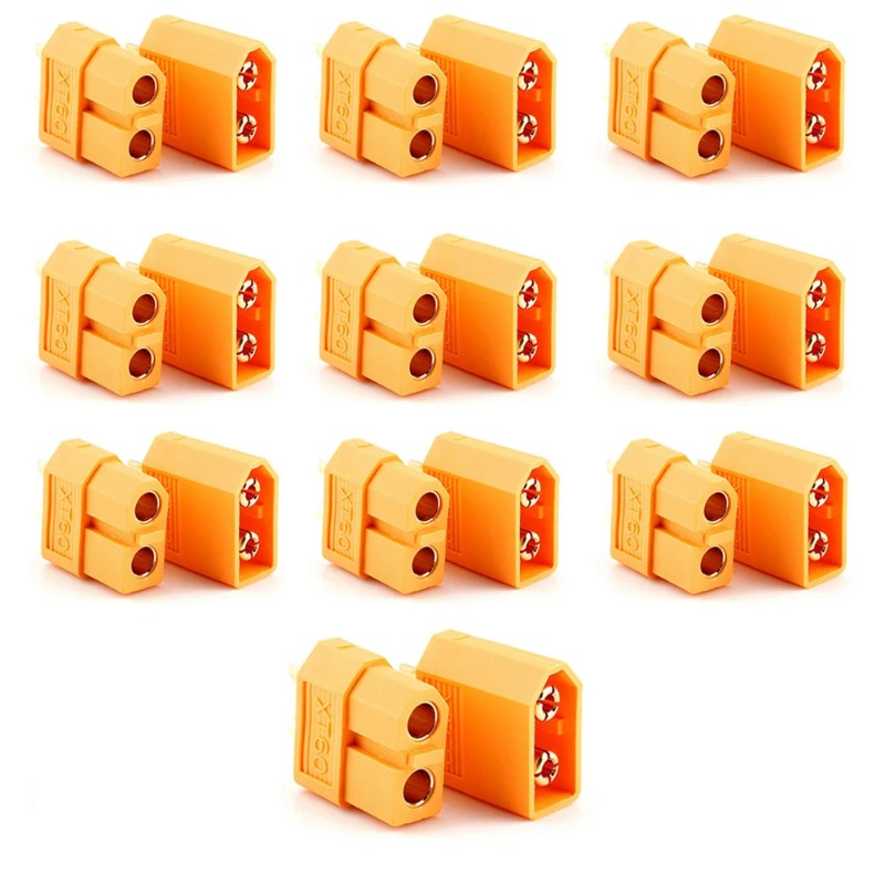 New 10PCS XT60 XT-60 Male Fema – Drone Battery Connector recenzja i cena