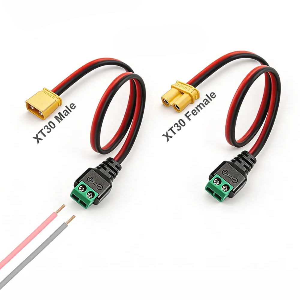 XT30 Male Female Connector Plu – Drone Battery Connector recenzja i cena