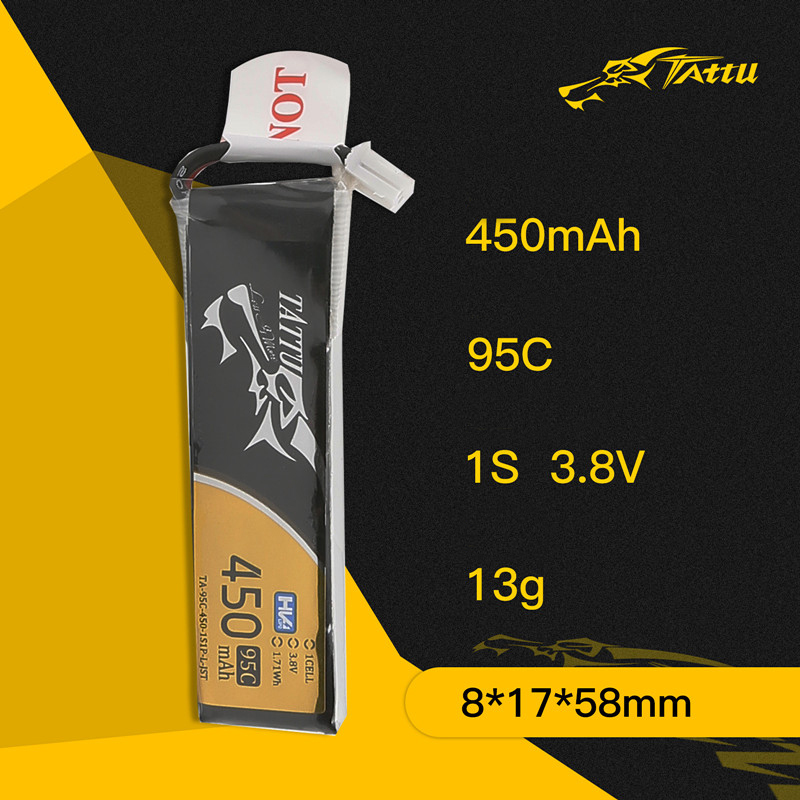 3Pcs NEW TATTU 450/500/550mAh  – Drone Battery 4S recenzja i cena