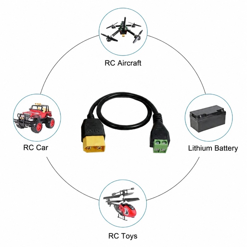 XT60 Connector Male Female To  – Drone Battery Connector recenzja i cena