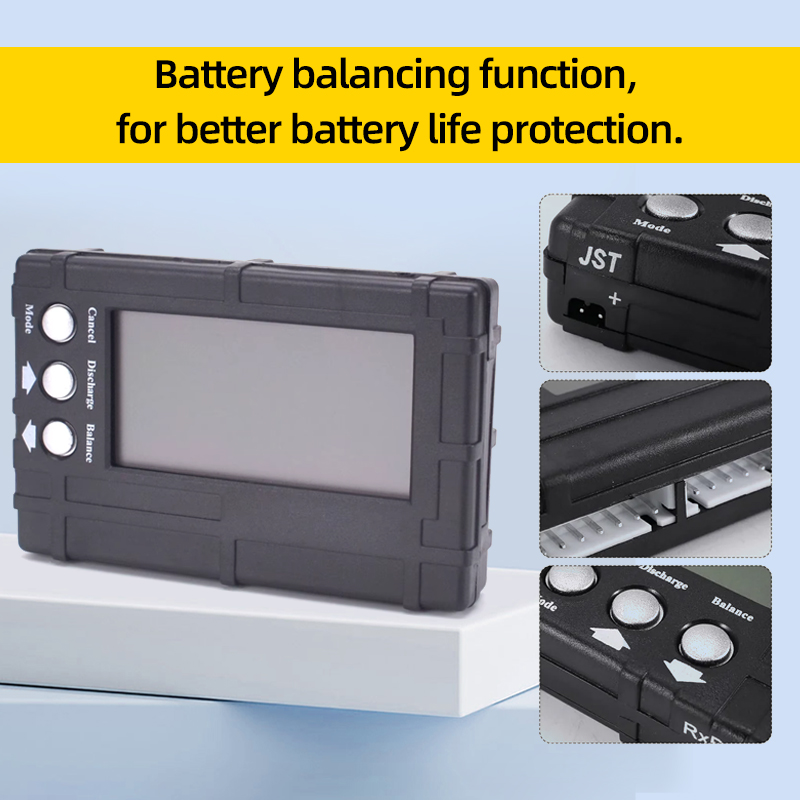3in1 Battery Balancer LCD Disp – Drone Battery Voltage Checker recenzja i cena