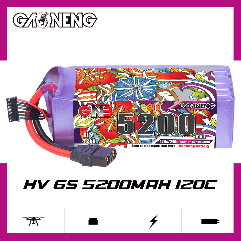 GNB Lipo Battery 6S 22.8V 3000 – Drone Battery Lipo recenzja i cena