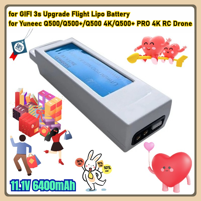11.1V 6400mAh for GIFI 3s Upgr – Drone Battery 3S recenzja i cena