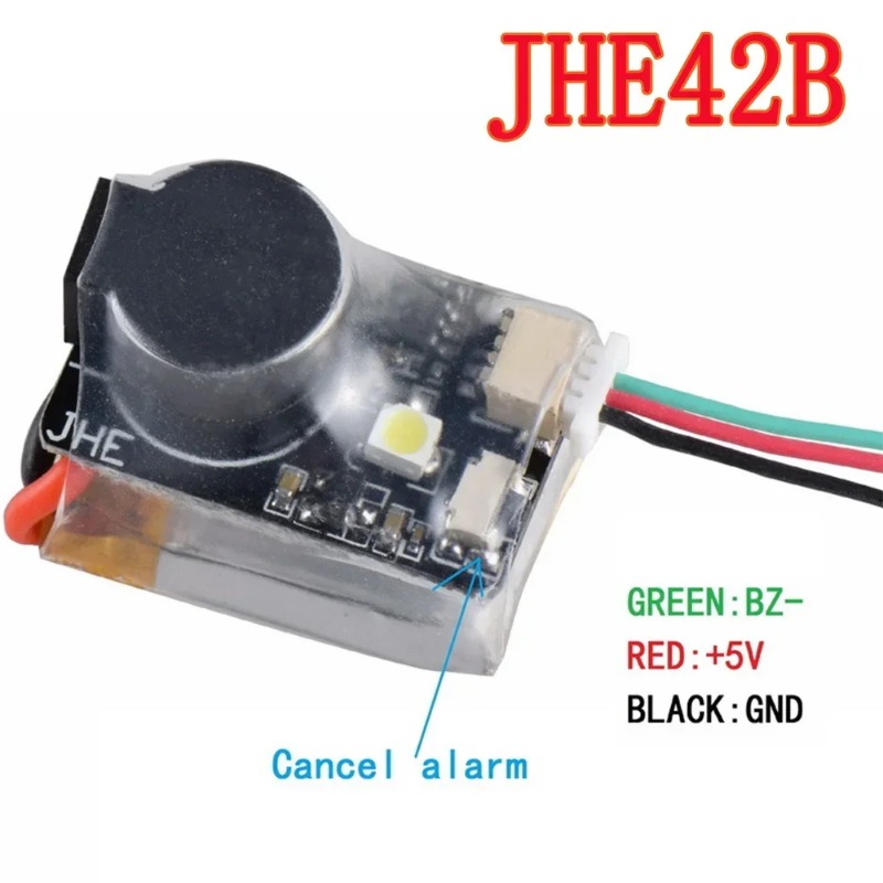 JHEMCU JHE42B/ JHE42B_S Finder – Drone Battery Alarm recenzja i cena